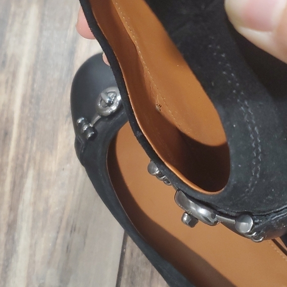 Coach Leila slip on Loafer shoes ballet sz 9.5B - Picture 12 of 14